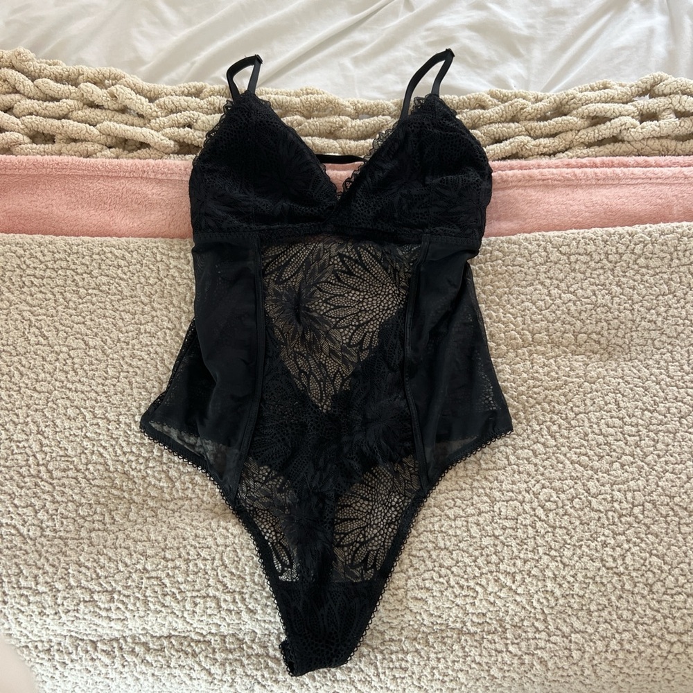 Black Lace Bodysuit